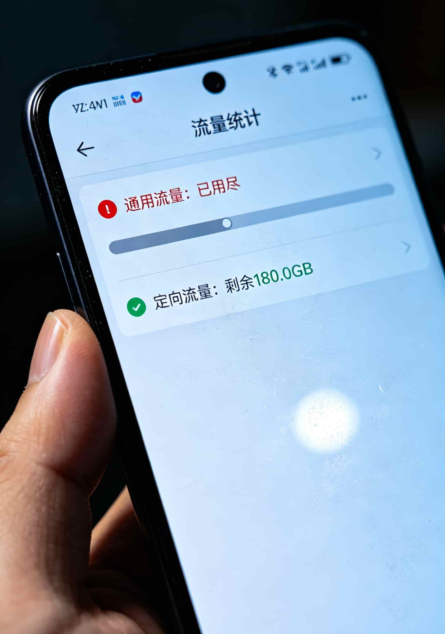 210g流量卡是真的吗?我跟中兴随身WiFi较劲3年,答案写在前面:**数字不假,但你用得上的可能不到零头** 中兴随身WiFi管理后台流量统计界面,显示通用流量已用尽,剩余定向流量180g未使用