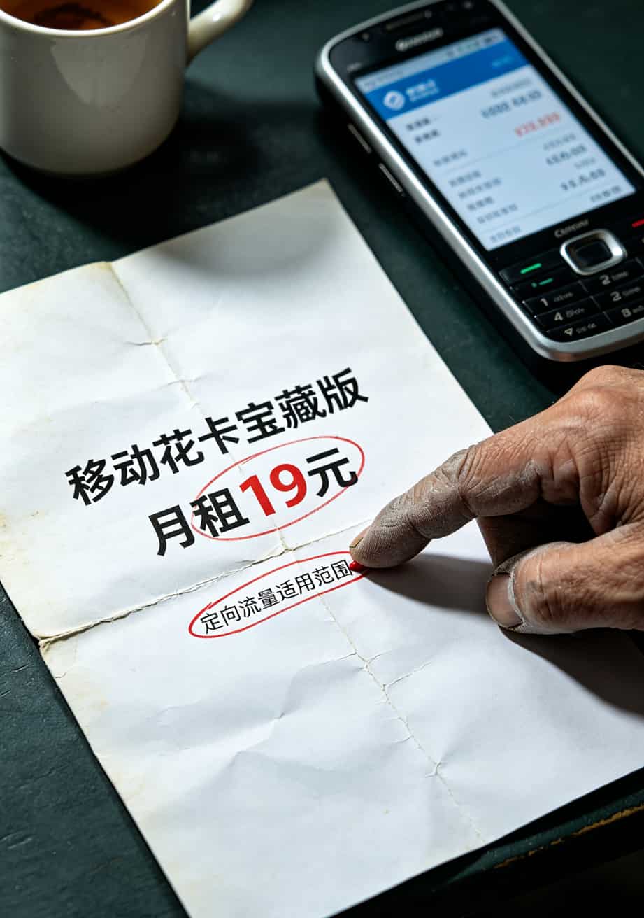 4g卡流量套餐的资费,我换了6张卡才搞明白(附真实省钱方案) 保定移动营业厅门口排队办业务的人群,玻璃门上贴着5G海报