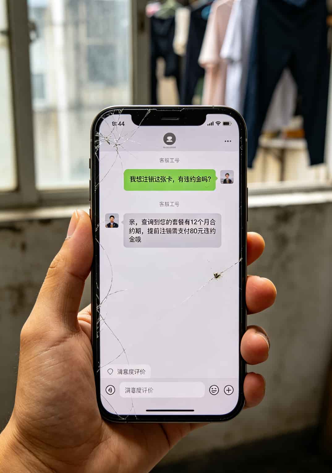20260508_031339_9元50g流量卡是真的吗_final 手机屏幕上运营商客服聊天记录,客服承认有合约期