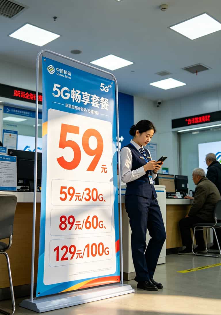 19元的流量卡推荐,这三张才是真正能用的(附避坑指南) 电信营业厅App显示套餐详情,50G通用流量剩余43.2G,UI界面清晰