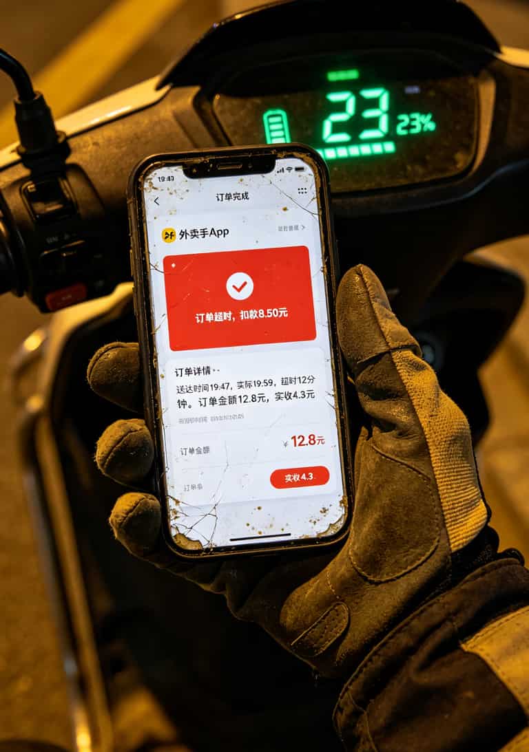 5g用什么流量卡好?老马踩坑3年换来的10条铁律,最后一个能救命 外卖App超时扣款通知截图,扣了8.5元