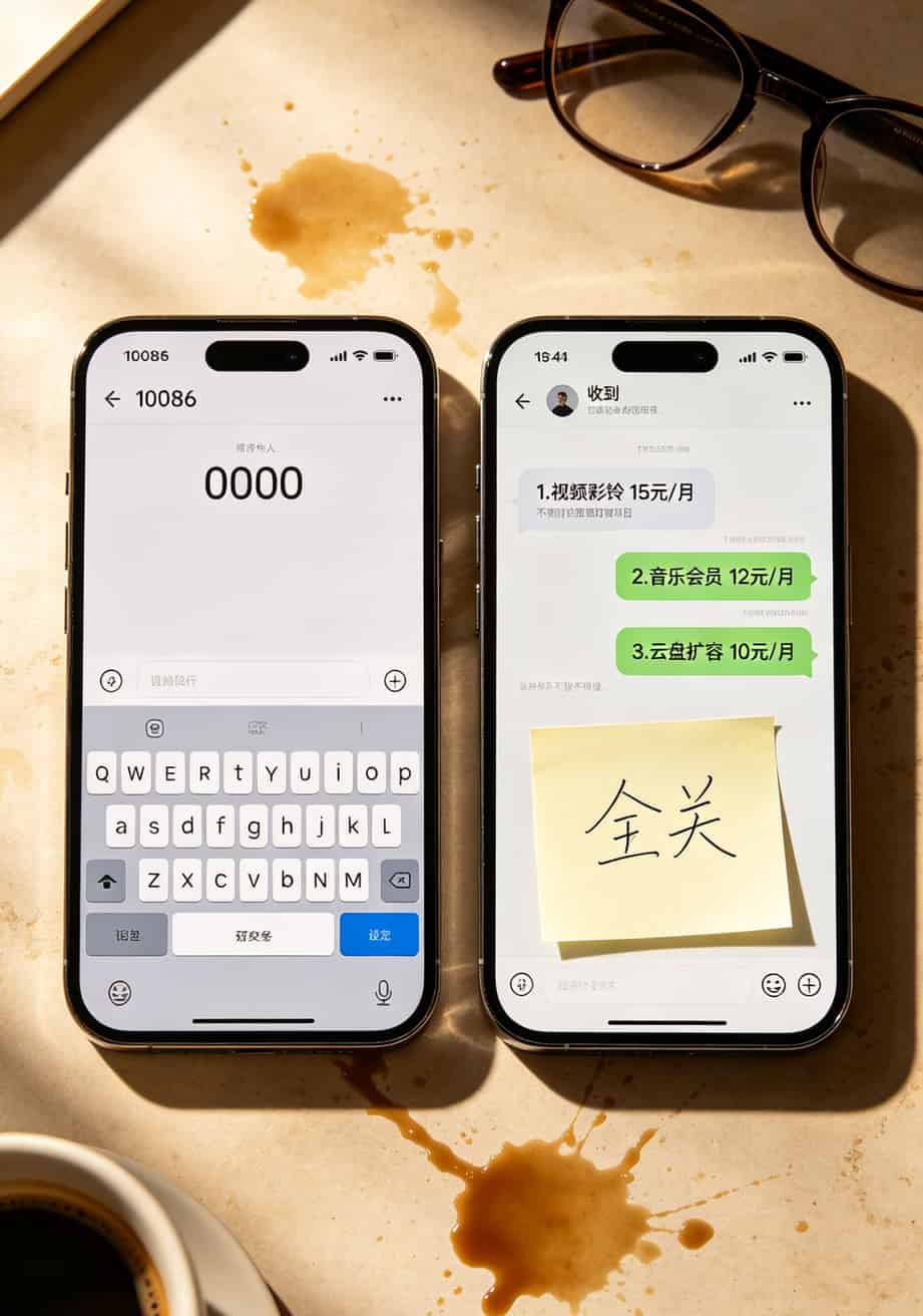 北京什么流量卡便宜?我天通苑住5年换了11张卡,实话都在这了 手机发送0000到10086收到的业务列表短信截图