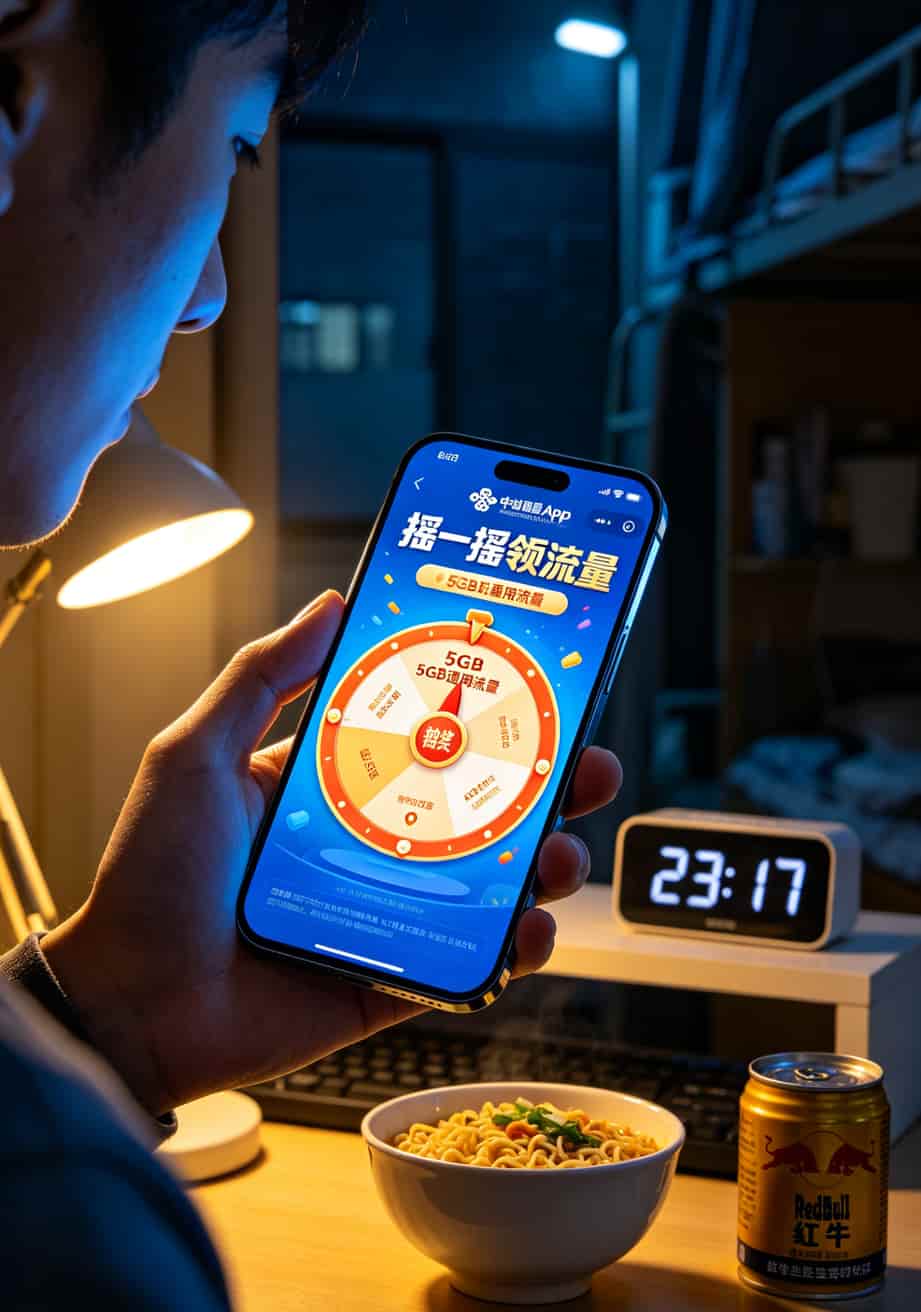 北京什么流量卡便宜?我天通苑住5年换了11张卡,实话都在这了 中国联通APP摇一摇领流量活动界面截图