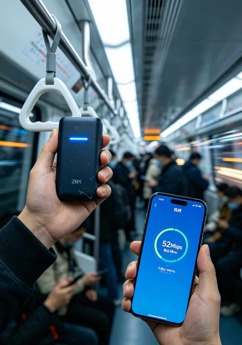 8元流量卡申请千万别乱办!我用中兴随身WiFi踩坑5年,总结出这份保命指南 杭州地铁1号线信号稳定性测试