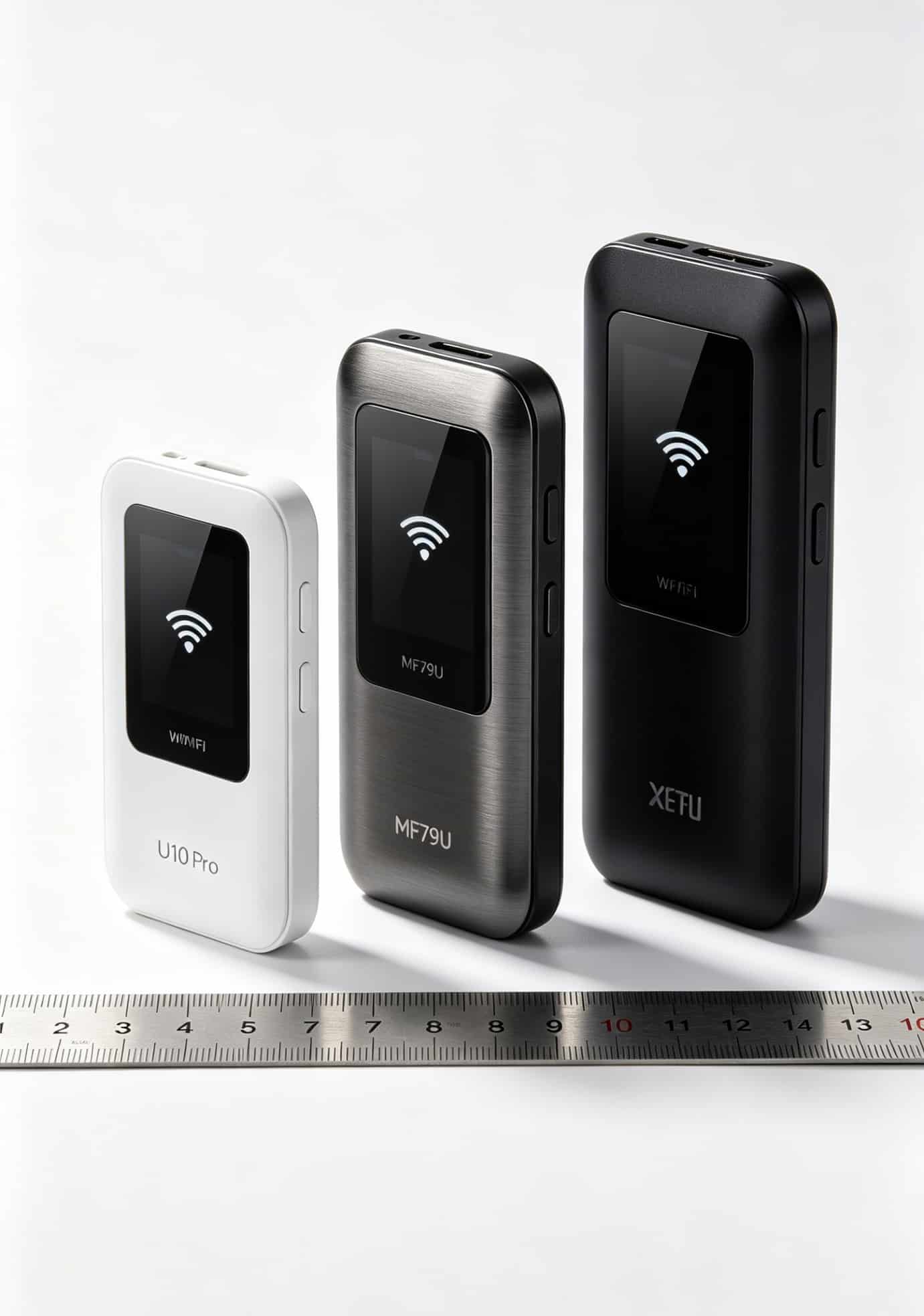 月租29块103个G,我把用了两年的手机热点换成了中兴随身WiFi(附真实账单) 三款中兴随身WiFi对比图,U10 Pro、MF79U、大电池款