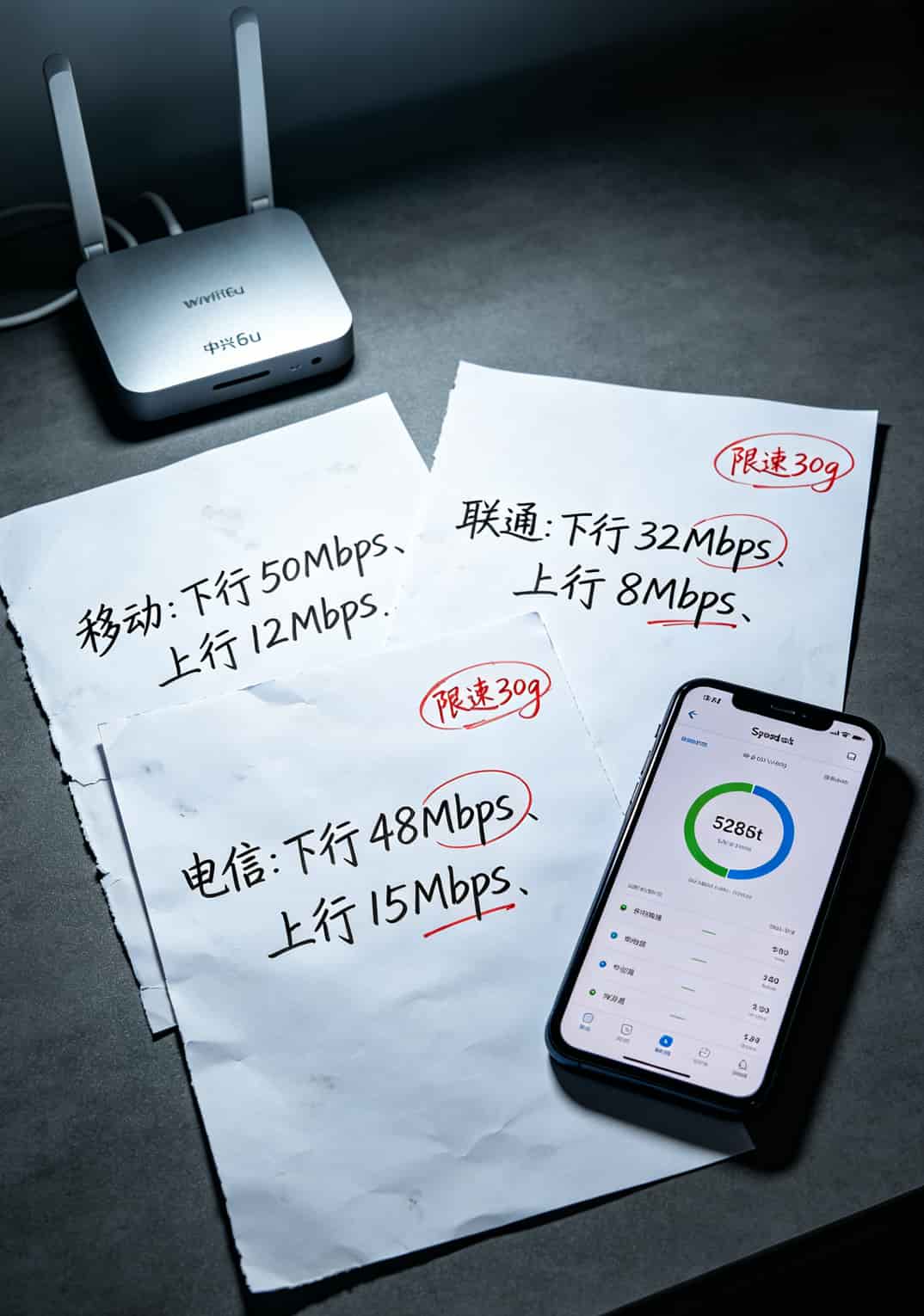 100g流量卡到底能用多久?算完这笔账我彻底明白了 中兴随身WiFi连接多台设备的使用场景图示