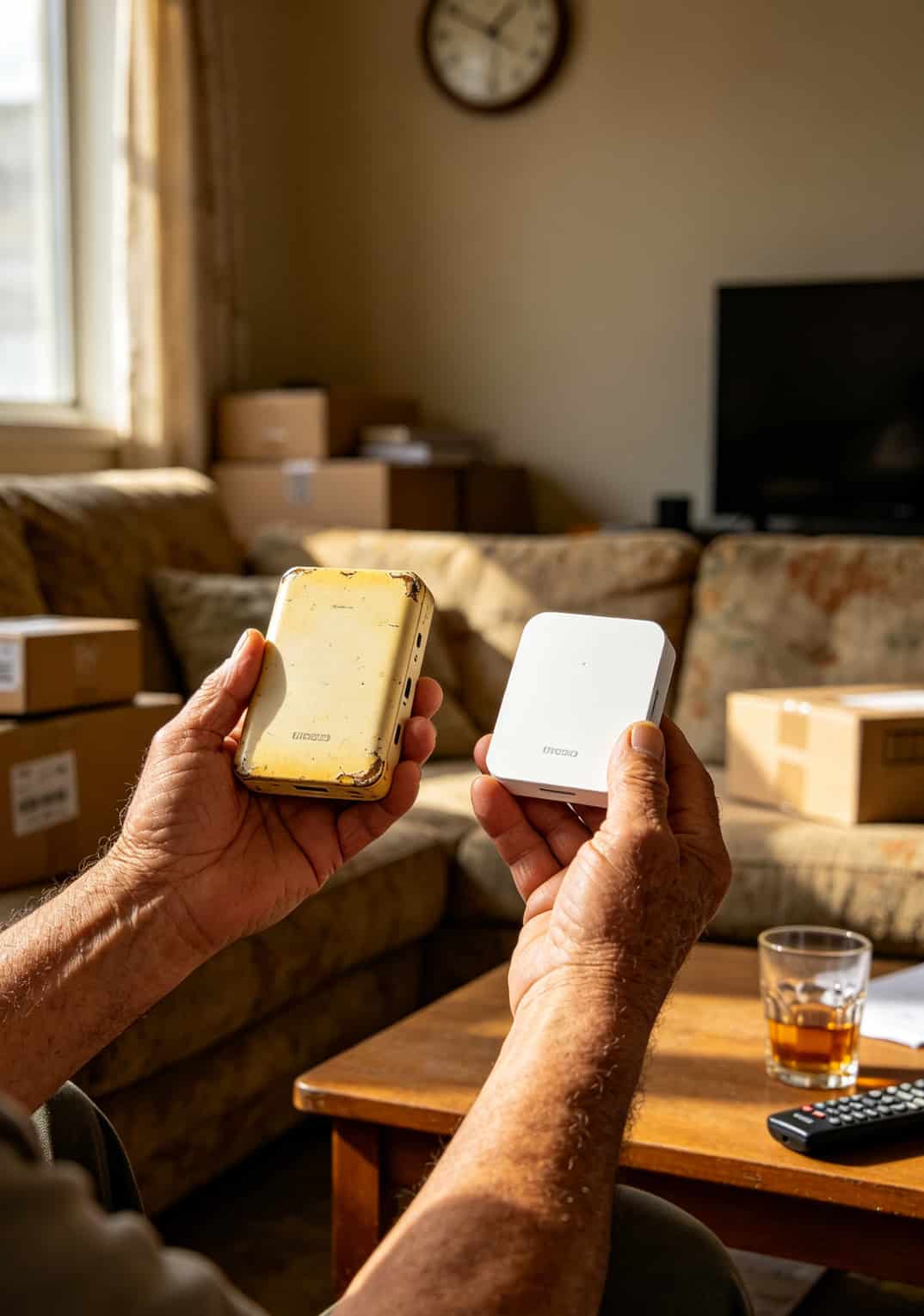 信我,那种“不需要实名流量卡网站”的随身WiFi,最好别碰(老周实测) 测速软件截图显示3Mbps,旁边放个转圈圈的抖音界面