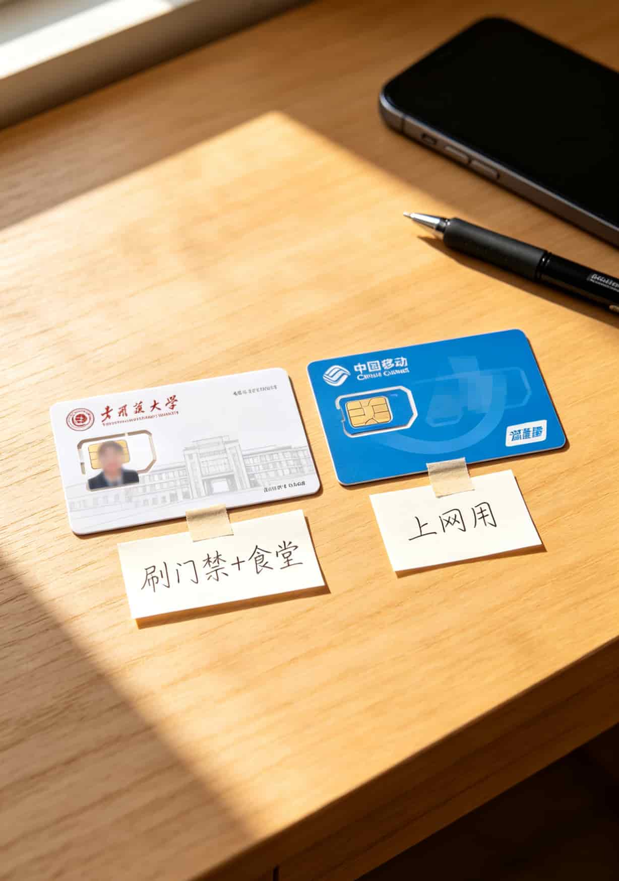 校园卡网速卡到想摔手机?别急着买9.9元103g全国通用流量卡,这10个坑有人替你踩过了 两张流量卡套餐对比图,左边9.9元标注隐藏条款,右边29元标注通用流量