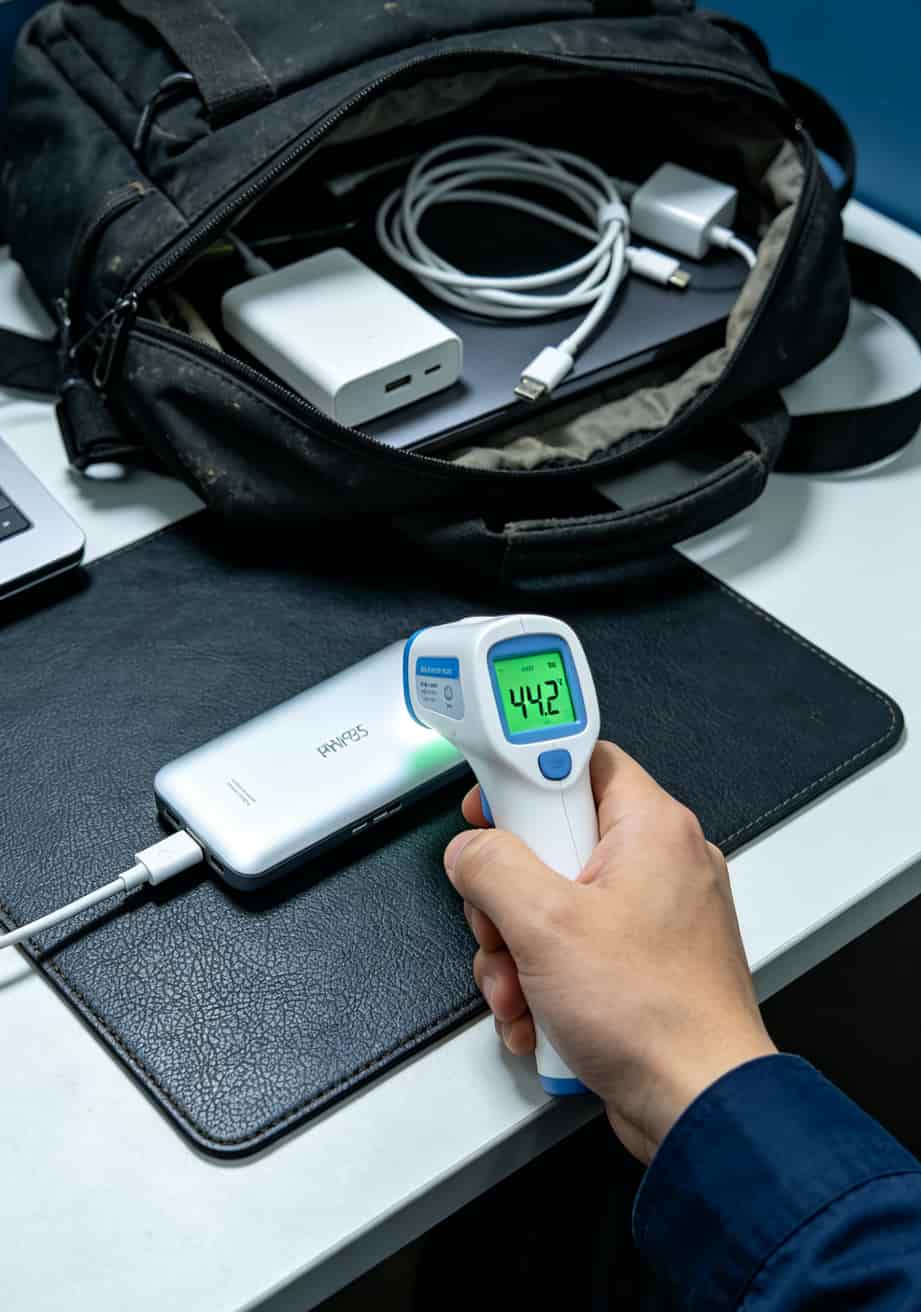 “300g流量卡19元”套路太深:我花了3年测中兴随身WiFi,省下9000块 设备正常工作温度红外图