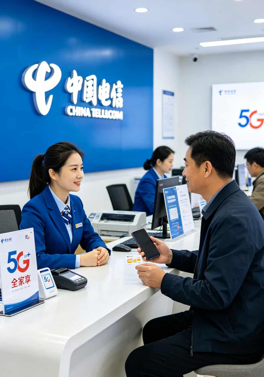 办了9张卡踩了8次坑,这张电信天王流量卡凭啥让我用到现在? 电信营业厅办理业务实拍