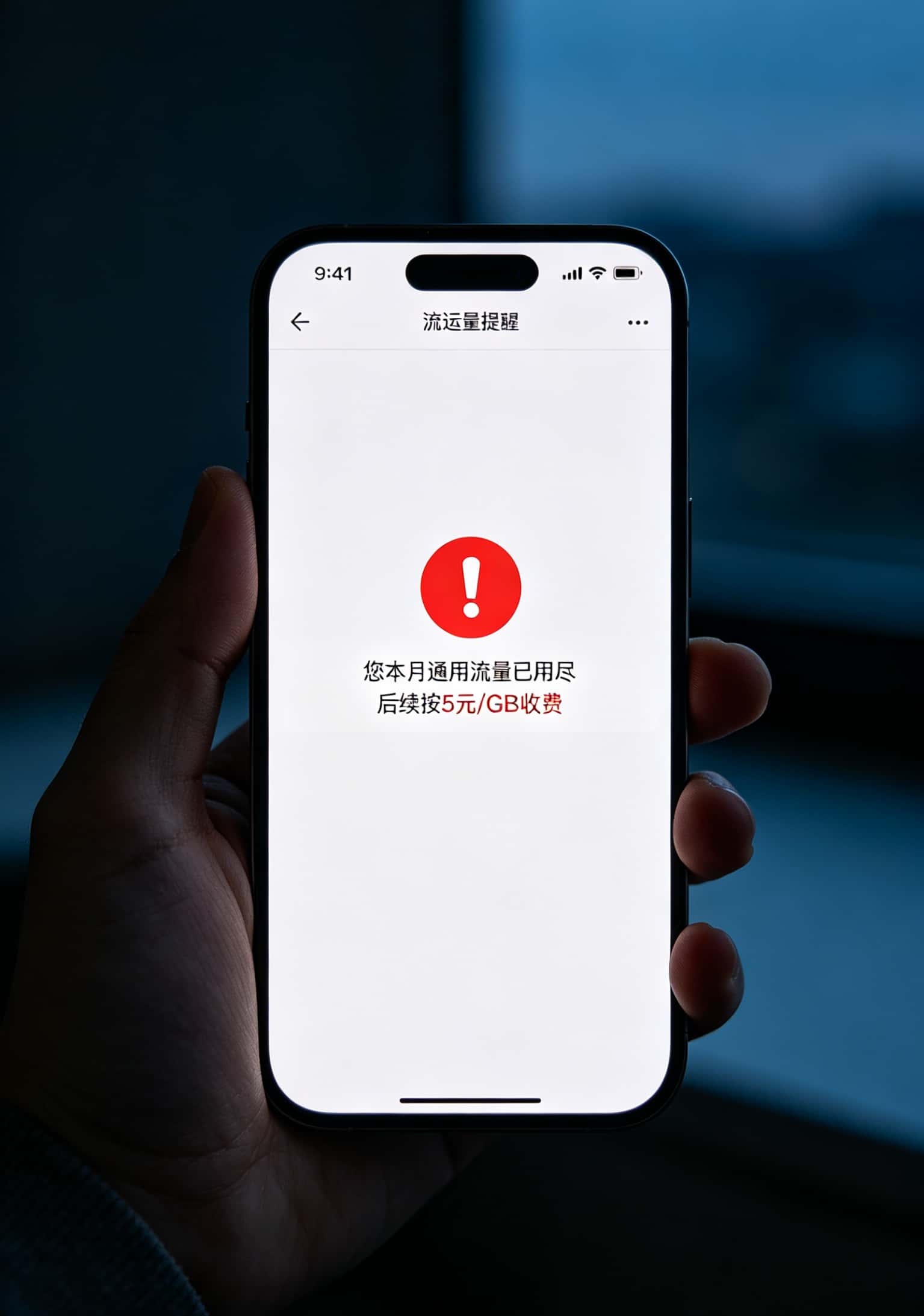 双卡双待设置界面，主卡保号套餐副卡大流量套餐