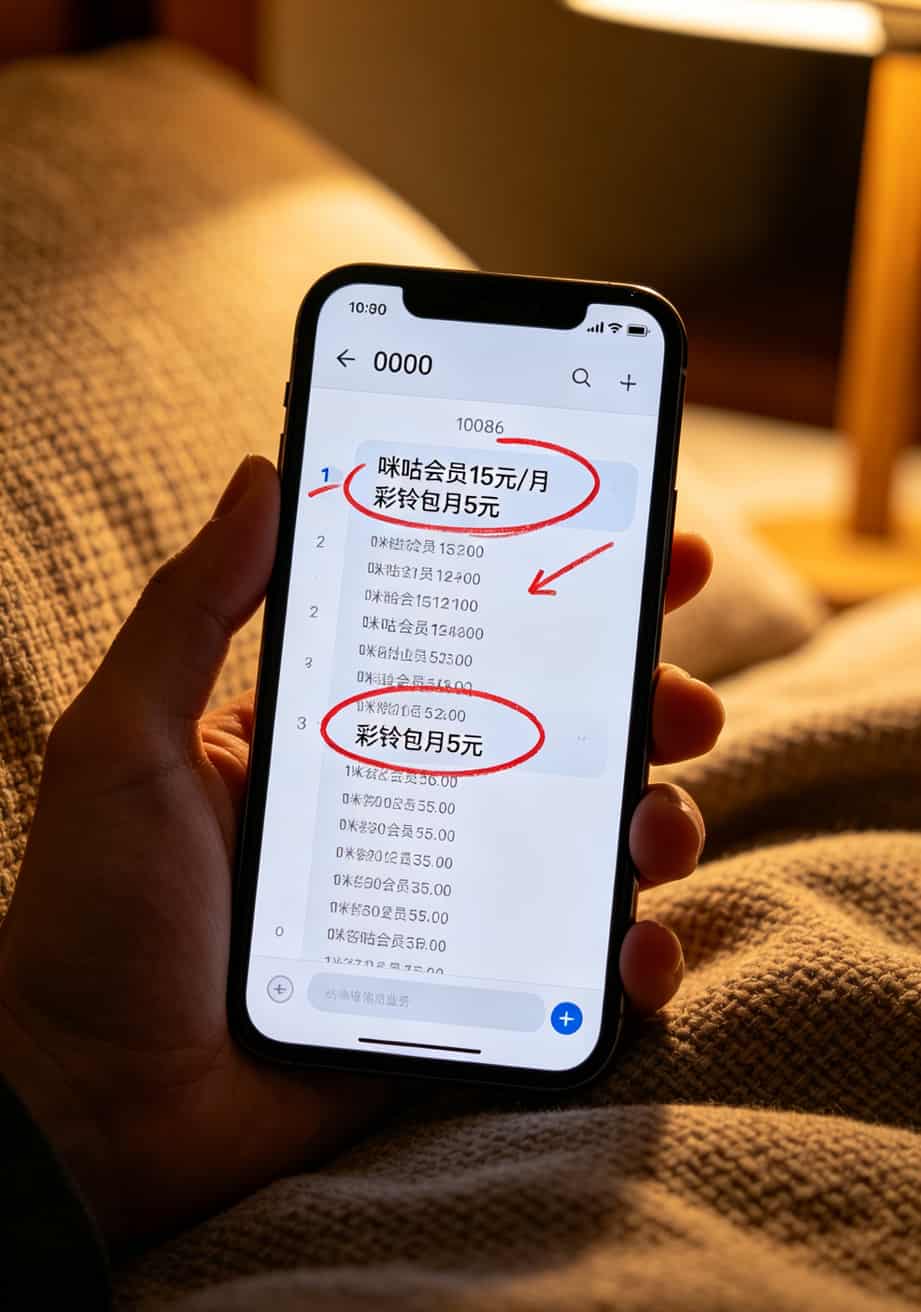 2021年流量卡别乱扔!实测5张老卡,这3种留这2种扔 手机短信截图,发送0000到10086后返回的增值业务列表