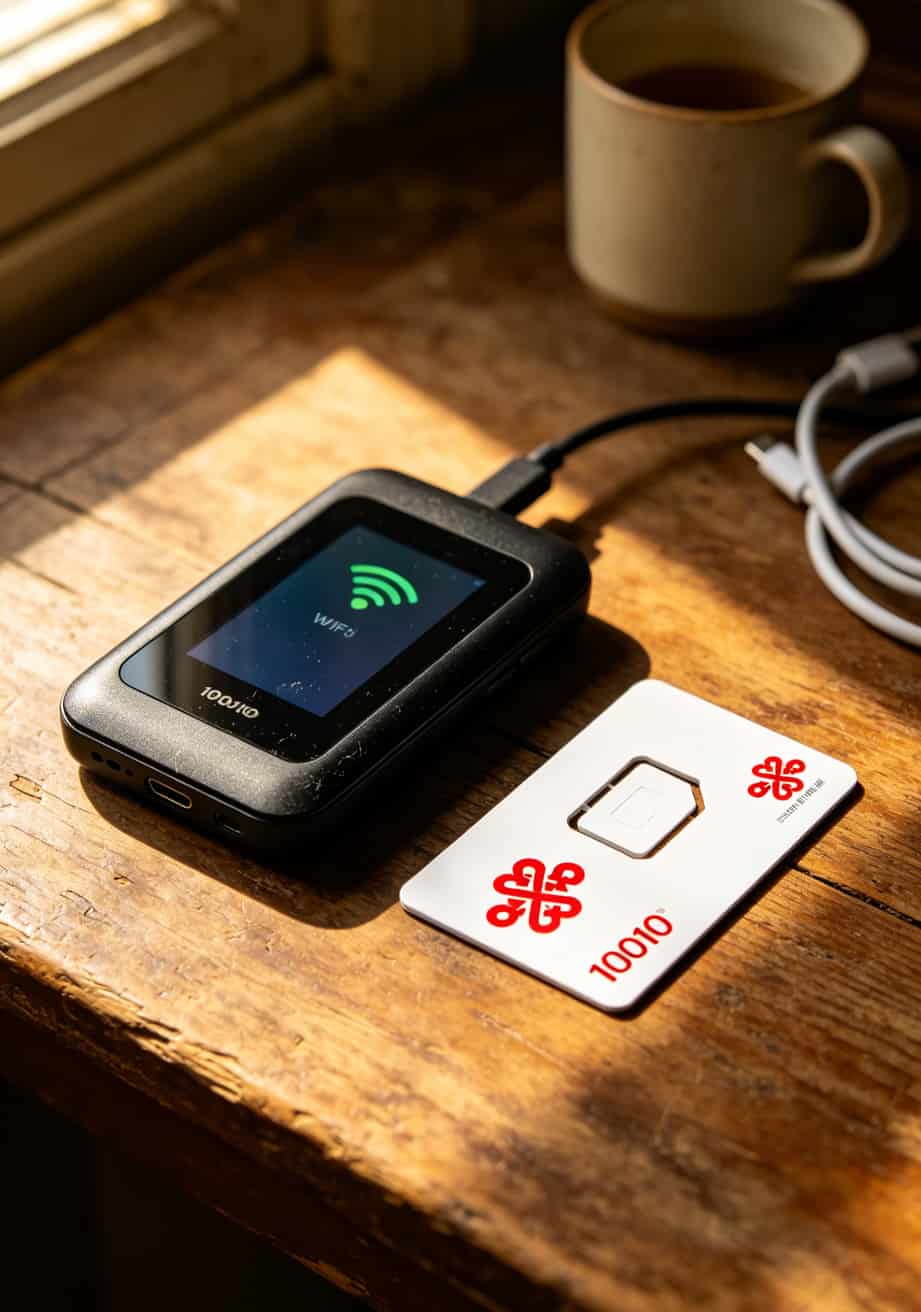 高铁场景下随身WiFi信号测试截图