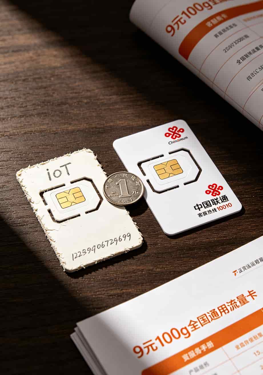 折腾了6张卡,跑了4趟营业厅,终于搞懂“9元100g全国通用流量卡”是咋回事 物联网卡与正规个人卡对比,背面标识不同