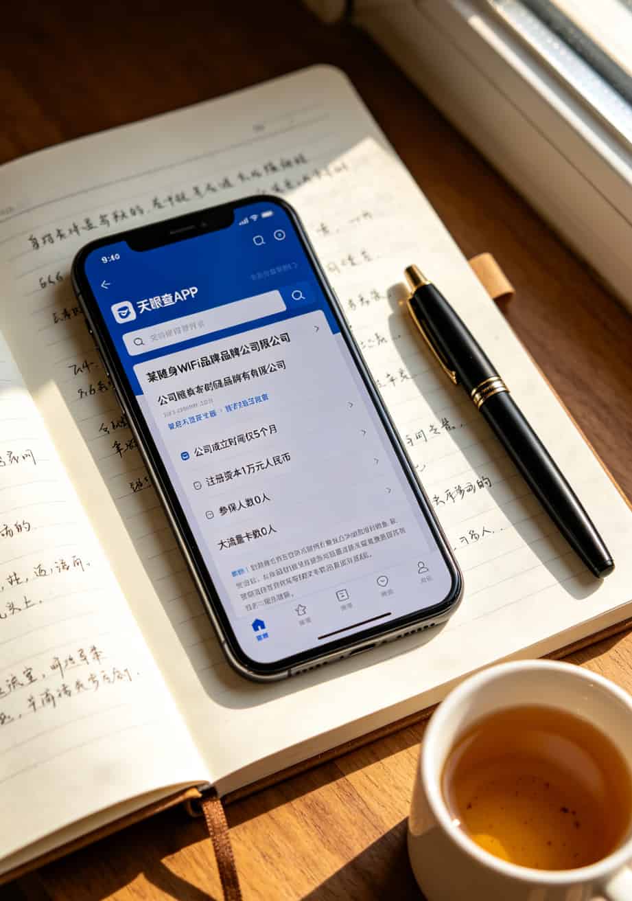 大流量卡移动的随身WiFi,我劝你先别买——除非你看完这篇(含10张实测图) 天眼查搜索某随身WiFi品牌公司,成立时间仅5个月,注册资本1万元