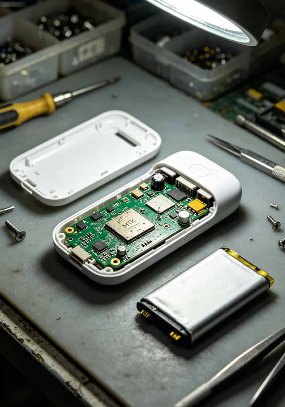 廉价随身WiFi内部芯片拆解图