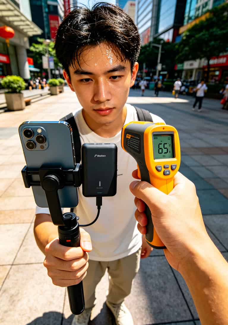 副卡、流量卡哪个坑更深?广州老张亏了800块才搞明白,你听听少走弯路 户外直播设备中随身WiFi外壳发烫的温度测量