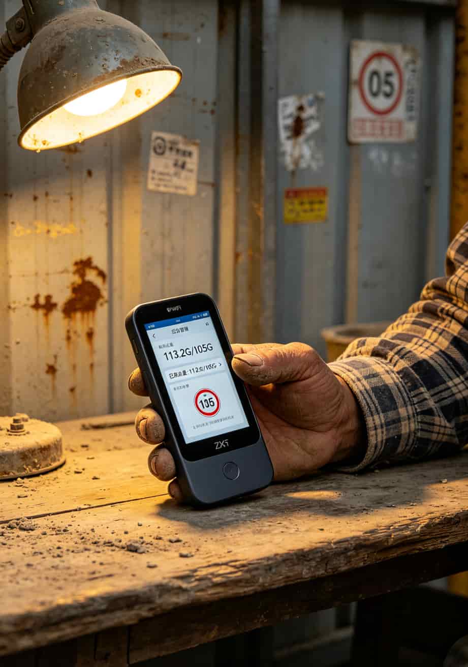 用了三年中兴随身WiFi才明白:办好一张9元105g通用流量卡,比换设备管用十倍 手机浏览器显示工信部申诉网站填写界面