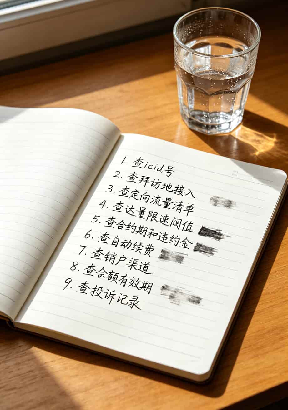 19元包月流量卡,究竟是馅饼还是陷阱?我帮你把账算明白了 九条保命清单手写笔记风格配图