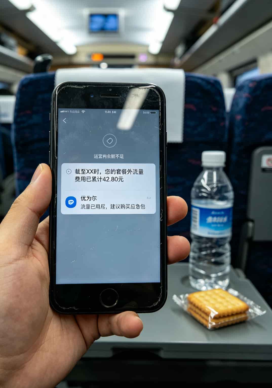 30g流量卡多少钱一个月?29块是正常价,低于15块就当买个教训 手机流量超额提醒界面截图