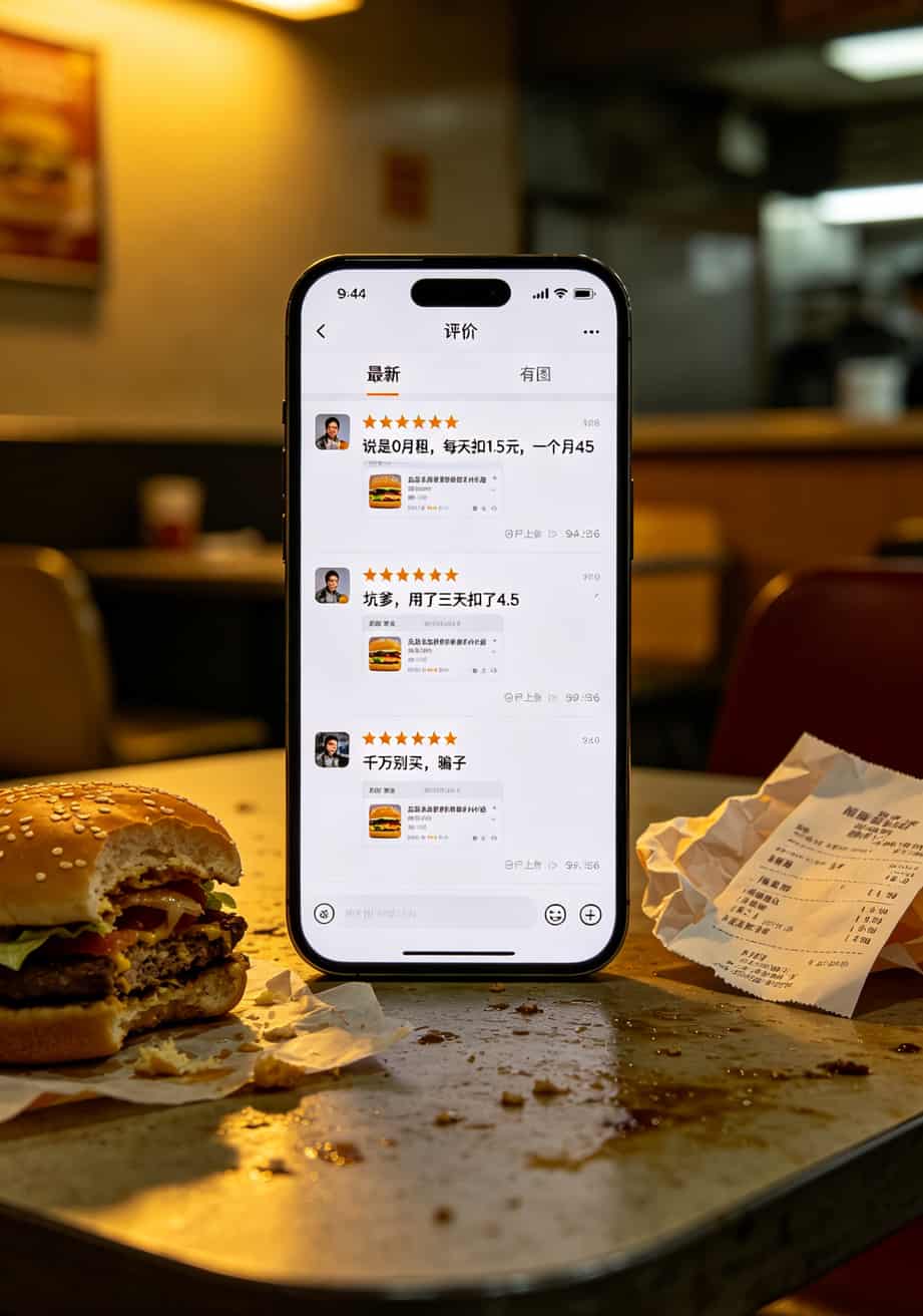 星巴克店内用随身WiFi中继公共WiFi的设备摆放实拍