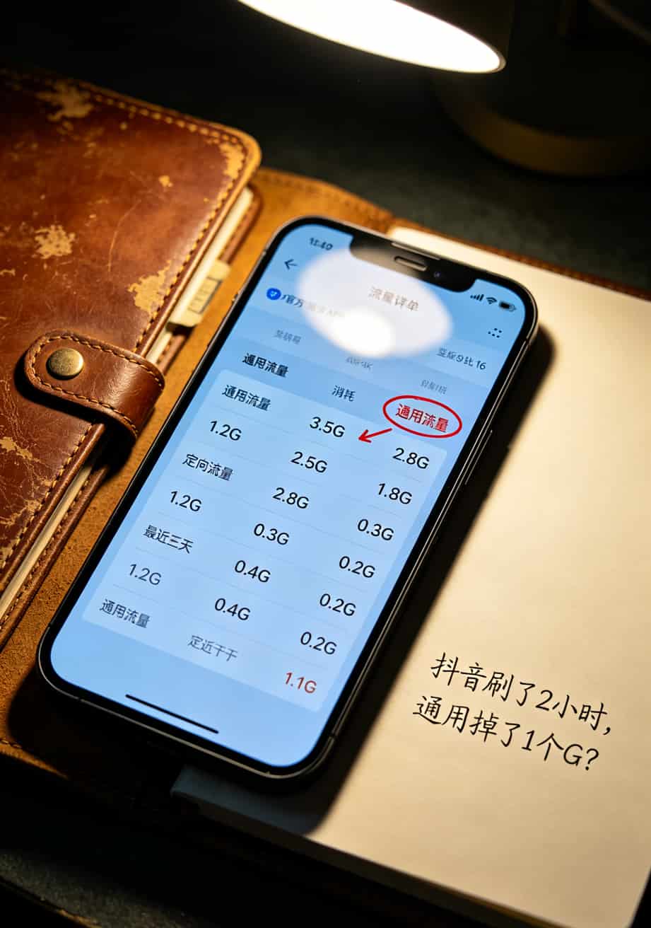 便宜的流量卡套餐,我换了12张才敢说:29元80G最稳,别信9元100G 三张卡两年花费对比柱状图,756元、696元、936元清晰标注