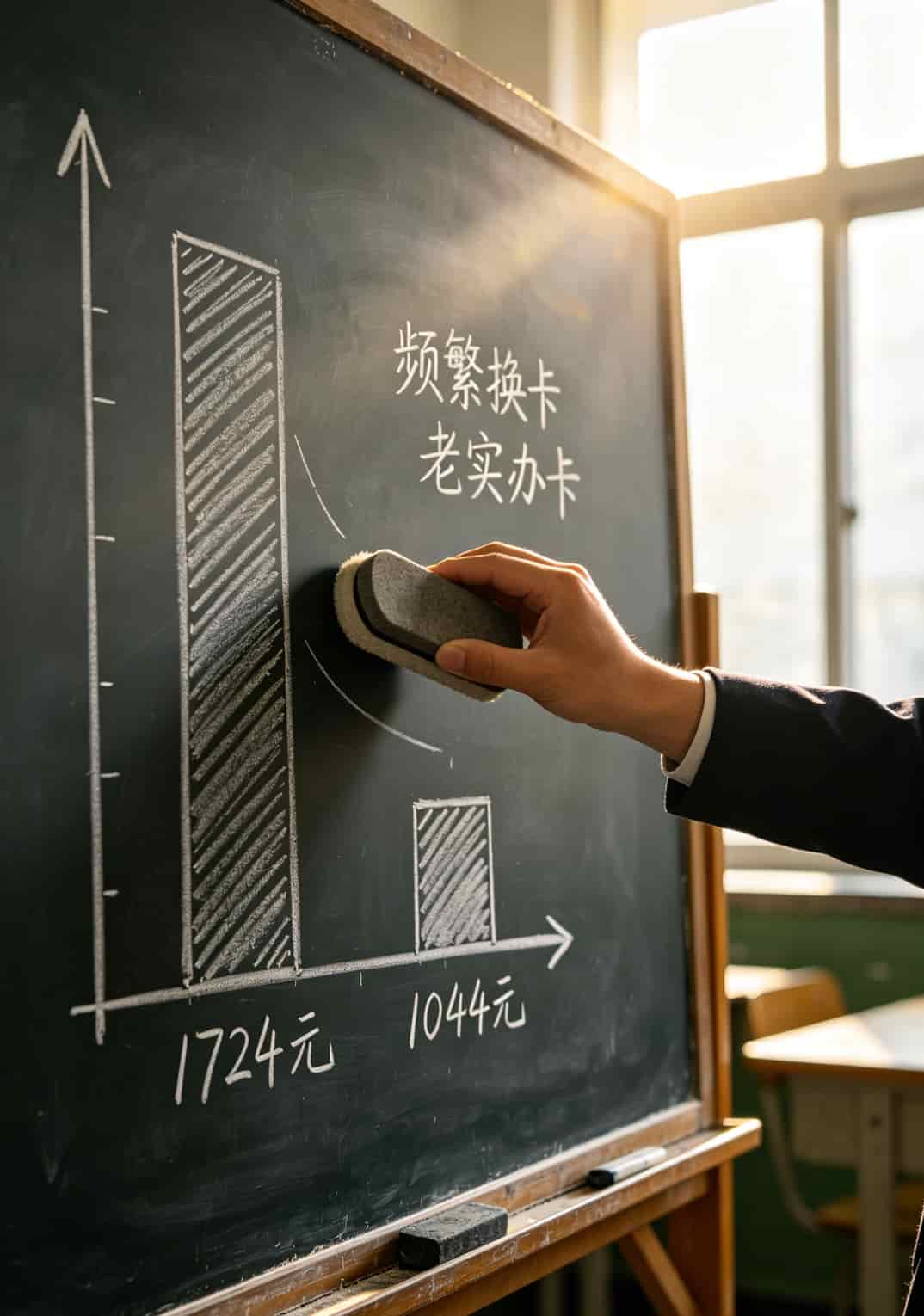 5g流量卡网络办理避坑指南:我踩过8次坑才整明白的选卡铁律 三年话费计算对比图,频繁换卡vs稳定套餐柱状图