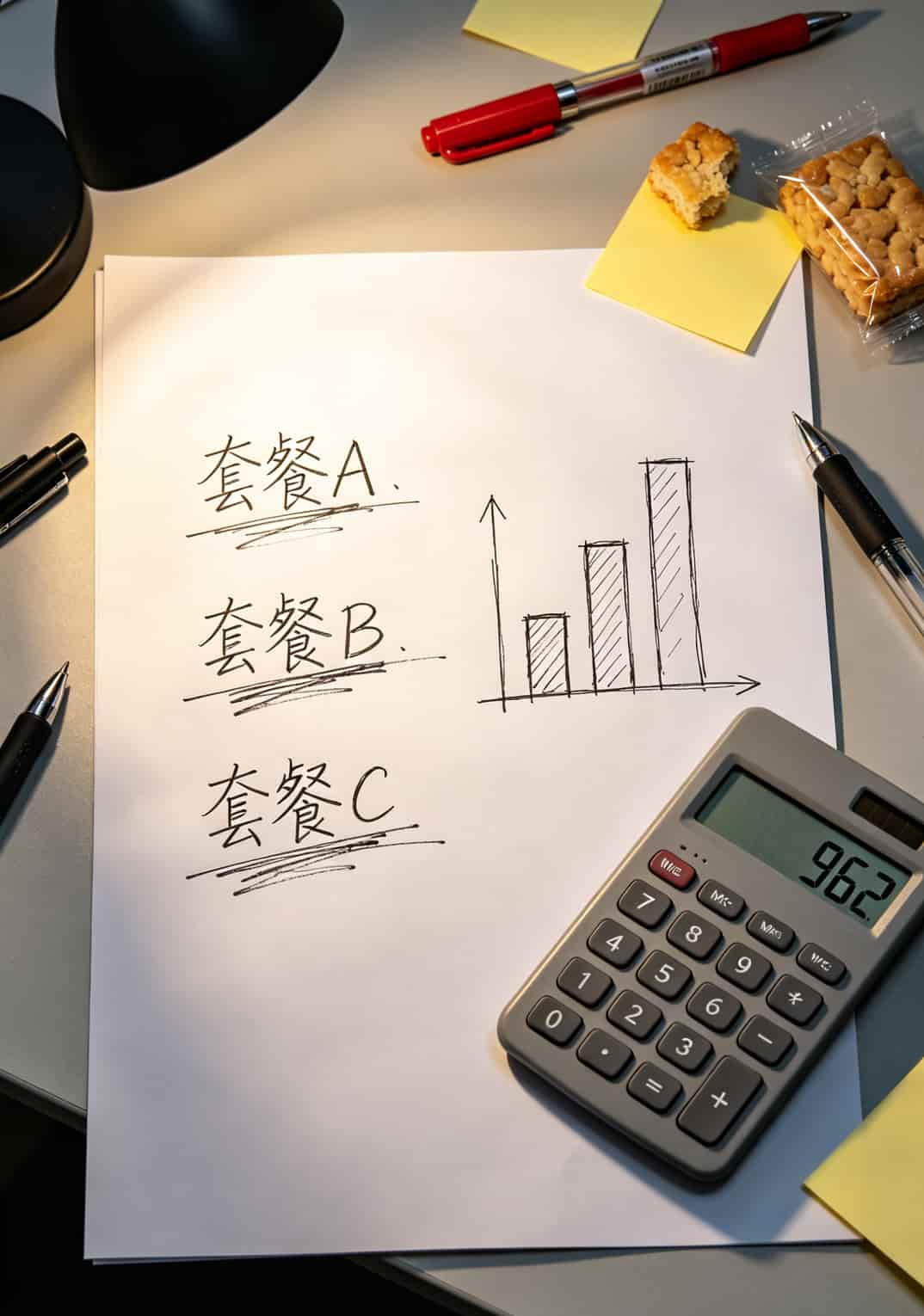 给孩子办流量卡,19元还是39元划算?我跑了仨城市,两年账算完发现省了554块 两年流量套餐总成本对比表格,三种套餐柱状图显示差异