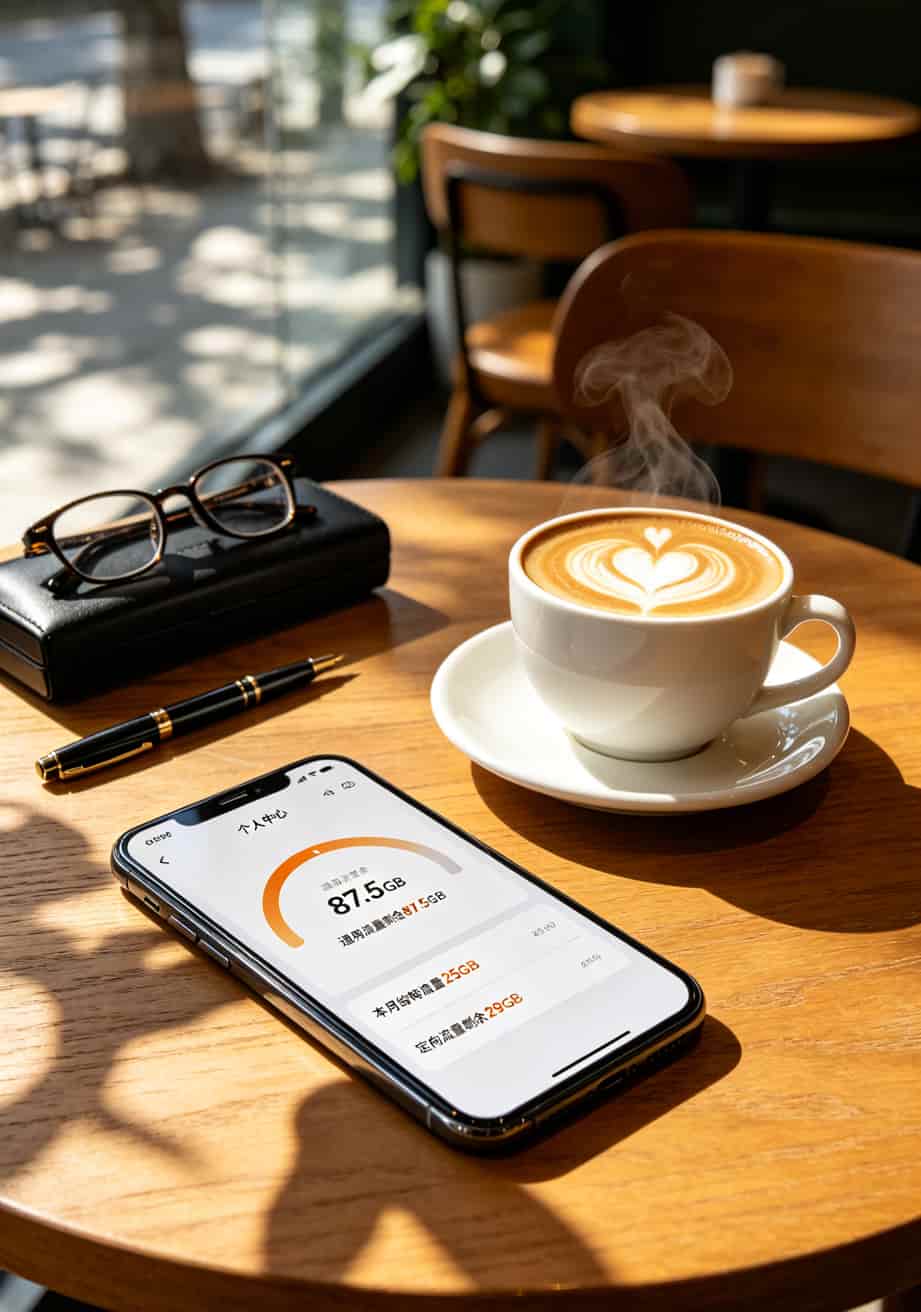 拆开一台49块的随身WiFi,里头全是破烂 联通APP中流量余量查询页面截图