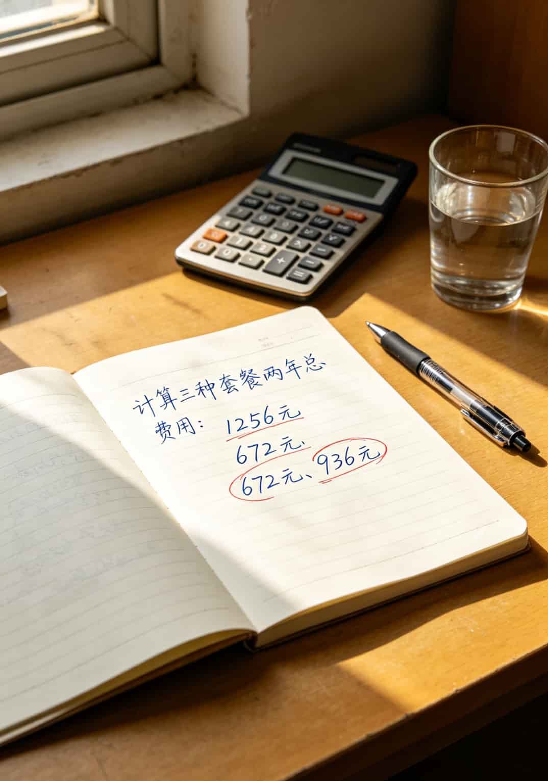 用了三年流量卡,被骗了584块才搞明白:20g流量卡多少钱的月租才正常? 20g流量卡多少钱的月租,两年不同套餐费用对比手写计算