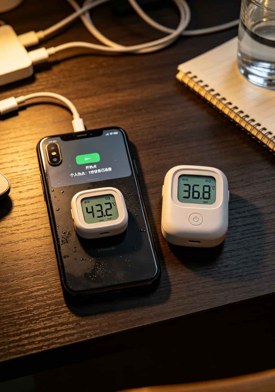 179电信流量卡+随身宝,网速快了人也傻了(半年踩坑全记录) 手机热点与随身宝发热对比测试