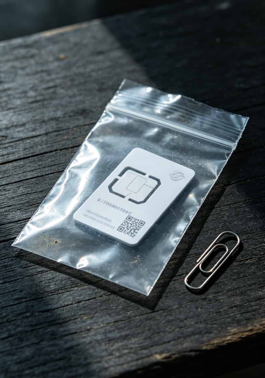 203g流量卡是真的吗?我买了8张卡踩了5个坑,账单给你看 塑封袋装的流量卡实拍,无包装无说明书