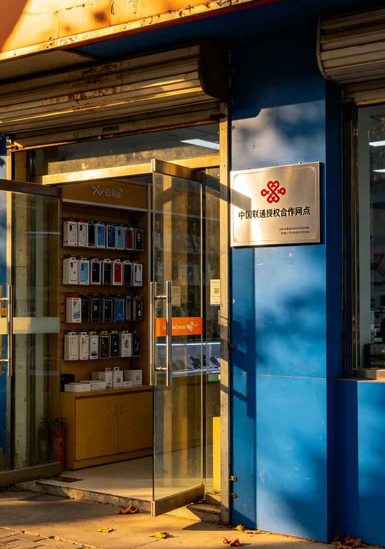 4g流量卡 全国通用,我花2000块踩出来的坑,你最好别踩 小店的门口,挂着中国联通的授权牌,编号XXX