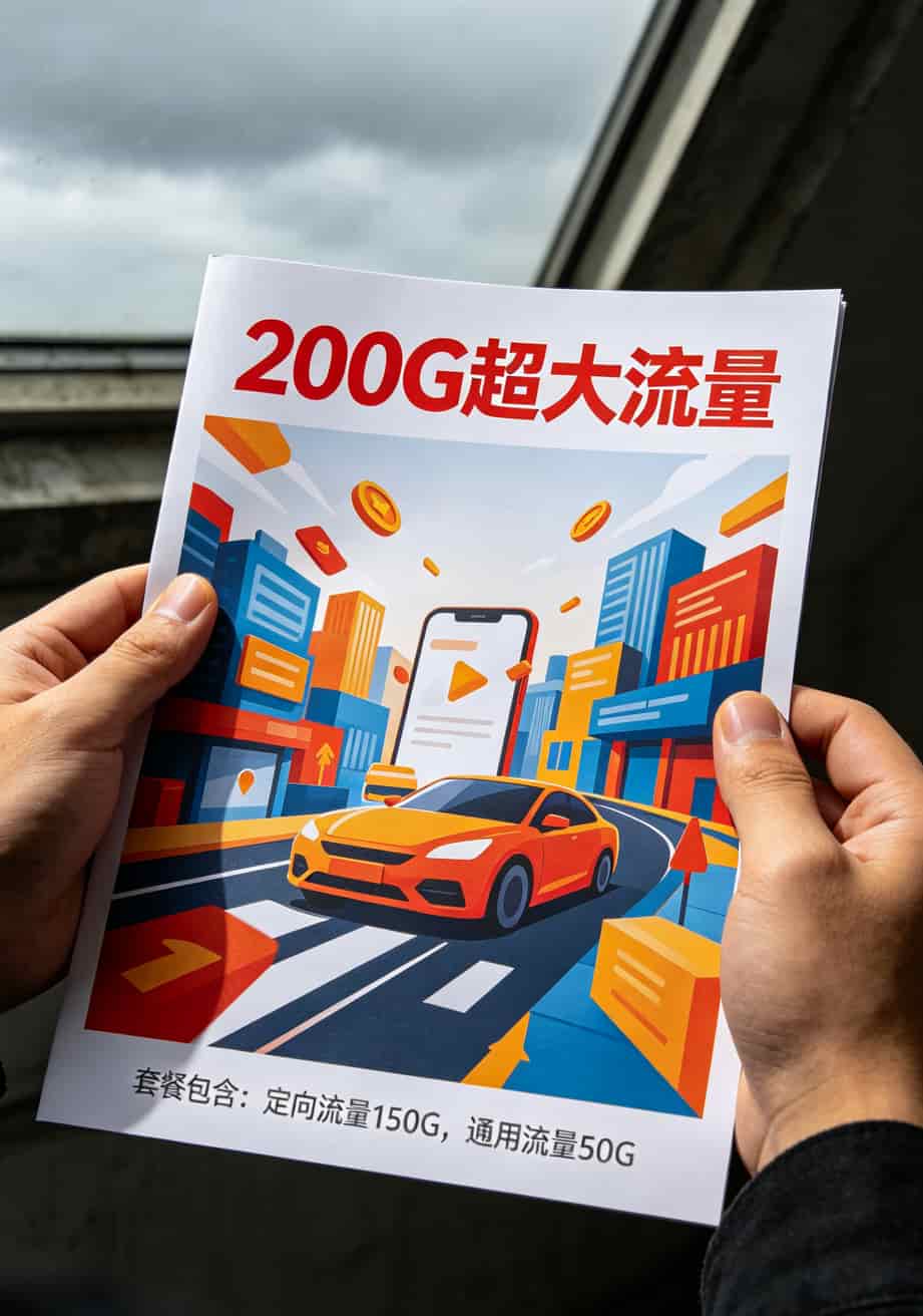 19元套餐移动流量卡,我买了三张实测:告诉你哪张能买哪张是坑 一张手写的红色备忘录贴在电脑屏幕上,上面列着“别买三类19元卡:定向超50%、要下第三方App、eSIM内置”