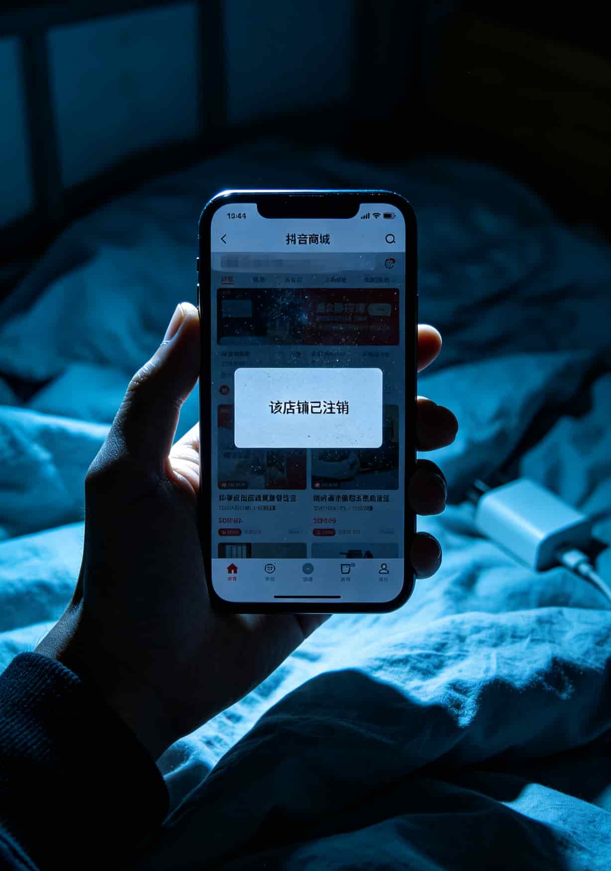 29元100g流量卡是真的还是假的?我用半年工资试出来了——真的,但你用不爽 抖音店铺已关店的截图,显示“该店铺不存在”