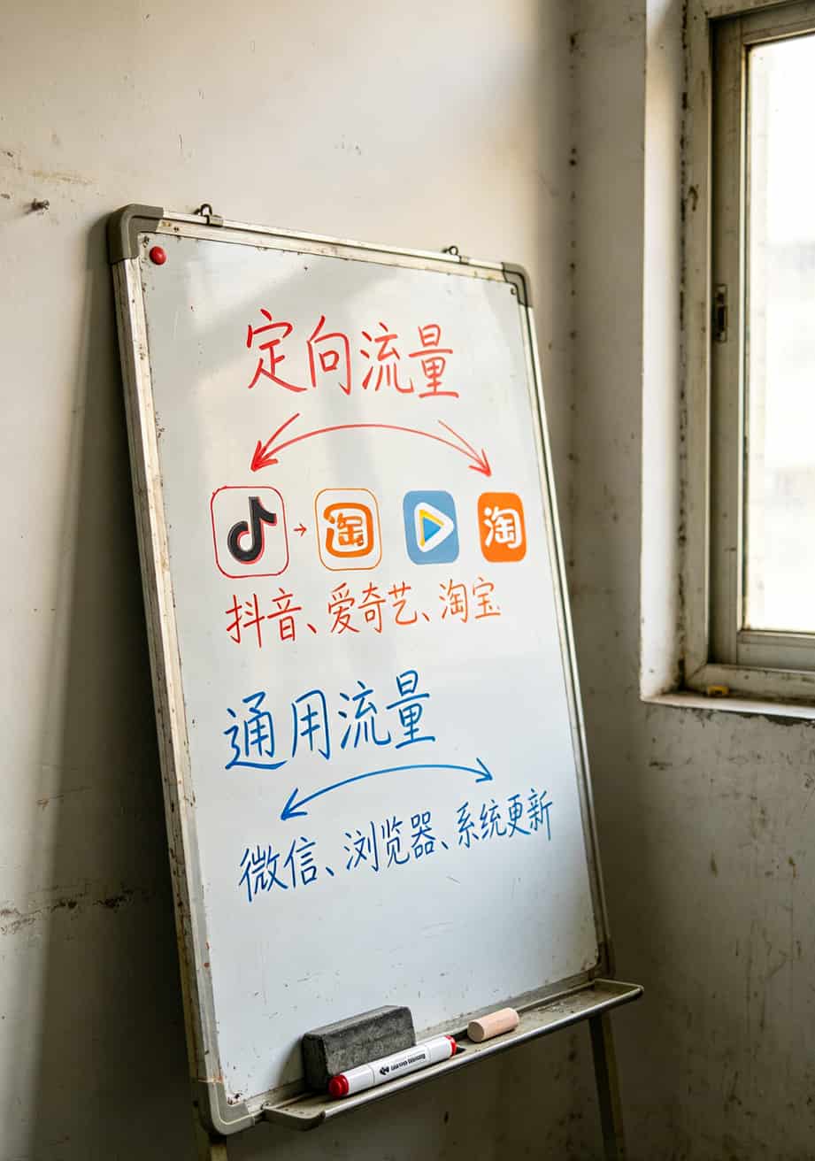 19块钱200G流量?别做梦了,我干这行七八年跟你说句大实话 定向流量和通用流量区别图解