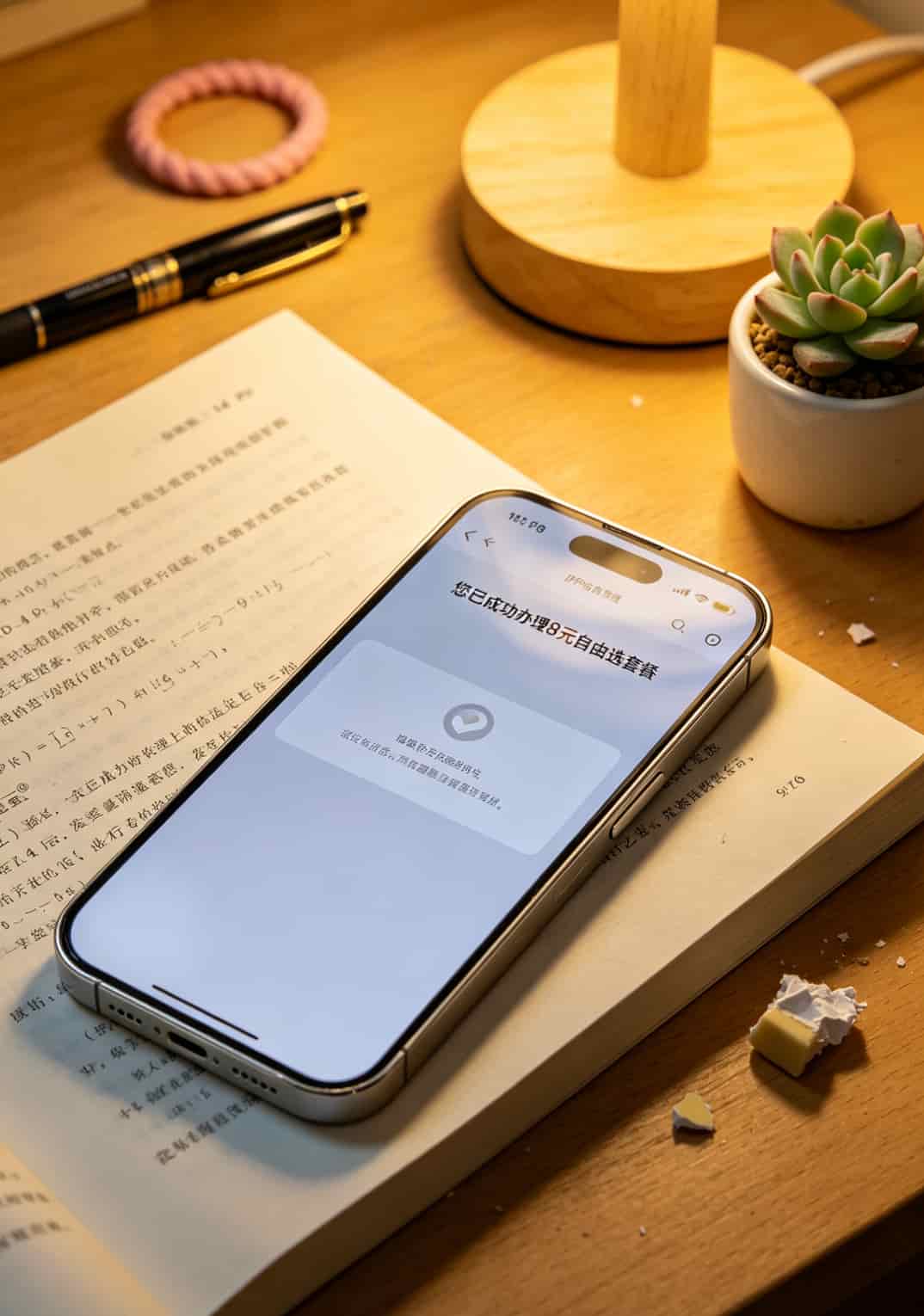 跑了8年移动营业厅才搞懂:办理移动大流量卡费用的秘密,全藏在这几个真实踩坑案例里 移动8元保号套餐改成功的短信截图