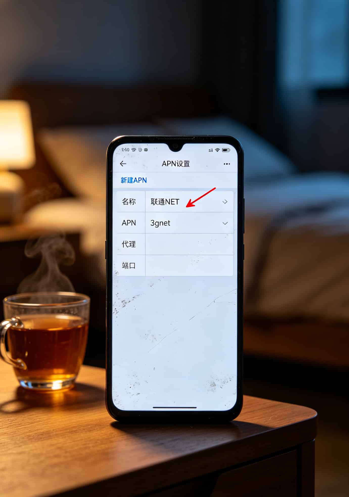 30元联通卡流量卡插中兴随身WiFi,限速没做等于给别人“打工”——附10个实操图位置 中兴随身WiFi后台APN设置页面截图,红框标出3gnet