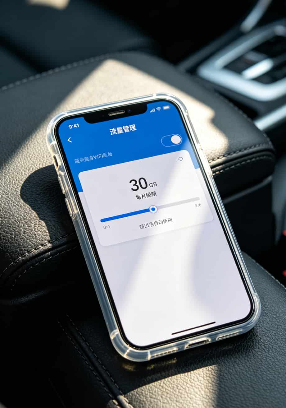 30元联通卡流量卡插中兴随身WiFi,限速没做等于给别人“打工”——附10个实操图位置 中兴随身WiFi后台流量限额设置页面截图