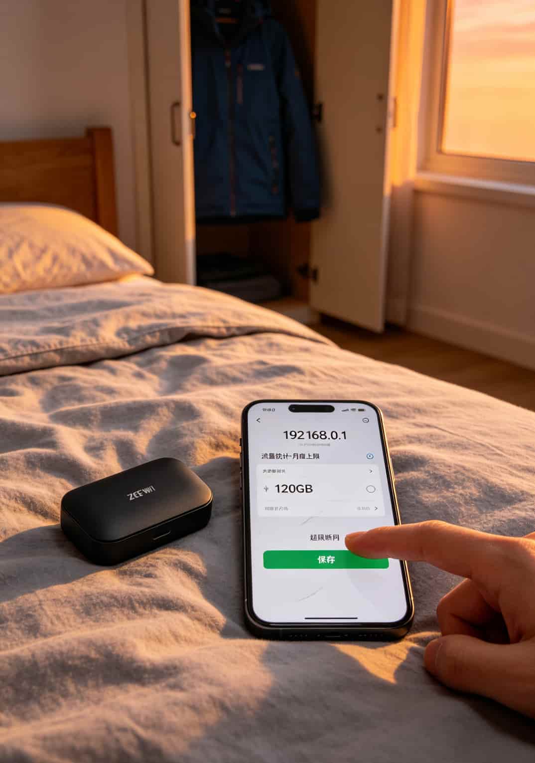 中兴随身WiFi后台管理页面操作指引