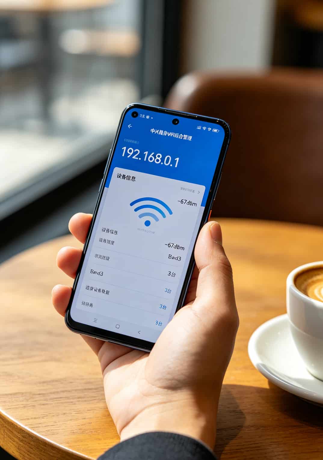中兴随身WiFi越用越慢?别急着扔!选对流量卡一个月省80(附办理4g流量卡套餐避坑指南) 中兴随身WiFi后台管理界面,信号强度和频段显示截图