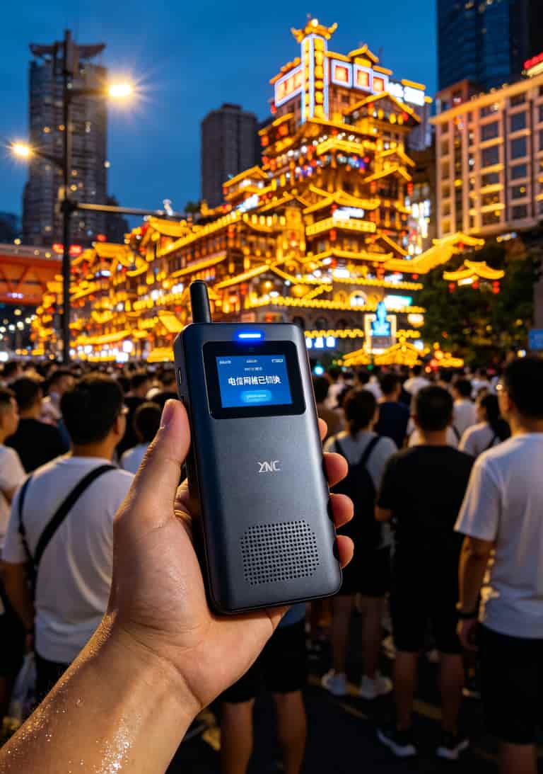 中兴MF932在重庆洪崖洞测速截图
