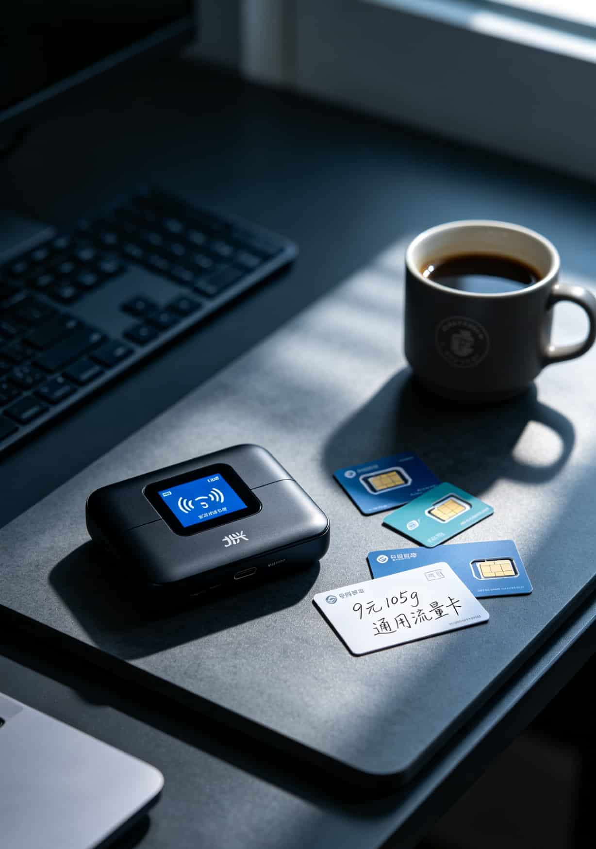 用了三年中兴随身WiFi才明白:办好一张9元105g通用流量卡,比换设备管用十倍 中兴随身WiFi连接手机平板笔记本等多设备场景