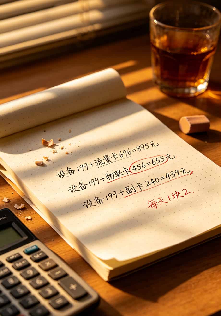 10g流量卡多少钱一张?我跑了三个月实测,别被9块9忽悠了 中兴随身WiFi后台流量设置界面